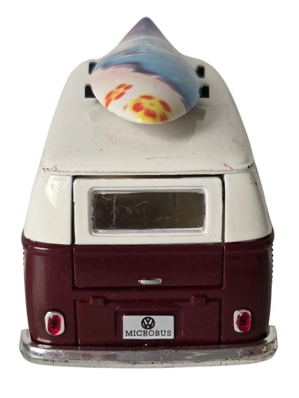 Vintage 1962 Volkswagen Love & Peace Hippie 60's Bus 1/32 Large Scale Diecast